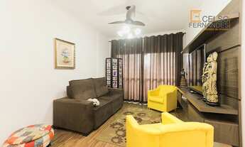 Imagem 3: Excelente apartamento de 2 dorm de frente com vaga demarcada no Embaré - Santos - SP