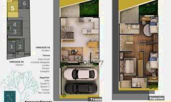 Imagem 5: Sobrado à venda, 91 m² por R$ 420.000,00 - Sítio Cercado - Curitiba/PR