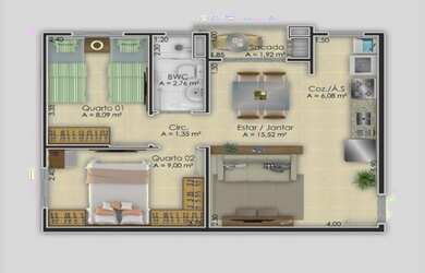 Imagem 2: APARTAMENTO EM CONDOMINIO