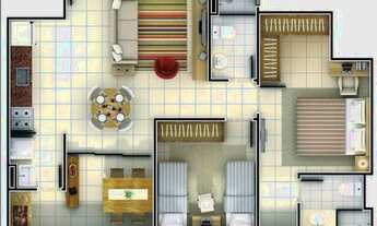 Imagem 3: Residencial Provence Votorantim - 2 quartos / 2 vagas - ao lado do Alphaville