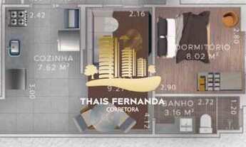 Imagem 6: Boqueirão/AP/1Dorm/Sala/Sacada Gourmet/Entrada/R$16.199