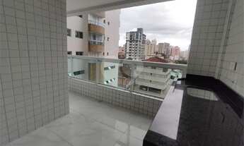 Imagem 4: Apartamento dois dormitórios com suíte, varanda gourmet -Vila Tupi -Praia Grande /SP
