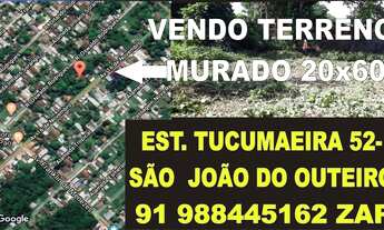 Imagem: Terreno murado outeiro