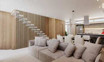 Imagem 2: Casa de condomínio para venda tem 187 metros quadrados com 3 quartos em Mercês - Curitiba