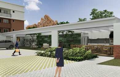 Imagem 4: Apartamento com 2 quartos à venda por R$ 242.568 - Cidade Jardim - São José dos Pinhais/PR