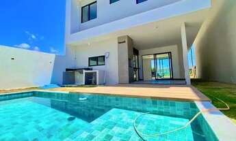 Imagem 3: Casa para venda em condomínio fechado com 03 suítes piscina privativa em Catu de Abrantes