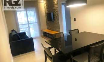 Imagem 2: Apartamento com 2 dormitórios à venda, 69 m² por R$ 520.000,00 - Vila Matias - Santos/SP