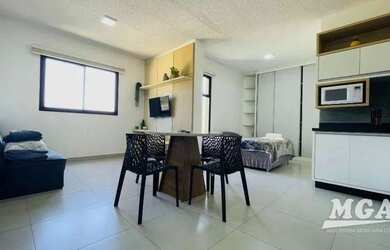 Imagem 2: Apartamento com 1 dormitório para alugar, 42 m² por R$ 2.593,00/mês - Edifício Rialto - Fo