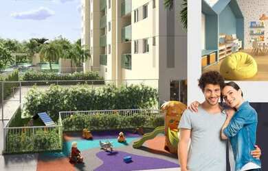 Imagem 4: O PARTICULAR - ÁGIO APARTAMENTO UP RESORT SAMAMBAIA - 3 QUARTOS Vendo ágio Apartamento no