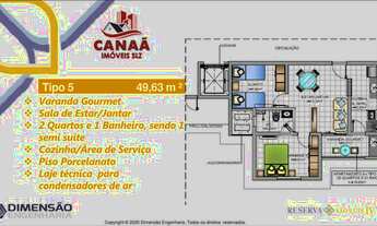 Imagem 7: Vende-se Aptos no Turu - Condomínio Reserva São Luís - Excelente Localização - 02 Quartos