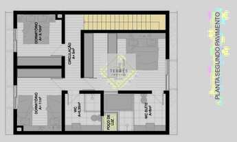 Imagem 5: Casa de condomínio sobrado para venda tem 200 m² com 3 quartos no bairro Jardim Lindóia