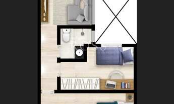 Imagem 6: Apartamento para venda possui 53 metros quadrados com 2 quartos em Vila Gilda - Santo Andr