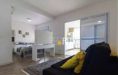 Imagem 5: Apartamento com 1 dormitório para alugar, 34 m² por R$ 3.500,00/mês - Brooklin - São Paulo