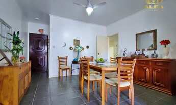 Imagem 7: Apartamento com sacada na Praia das Astúrias de 3 dormitórios sendo 1 suíte com 1 vaga Gua