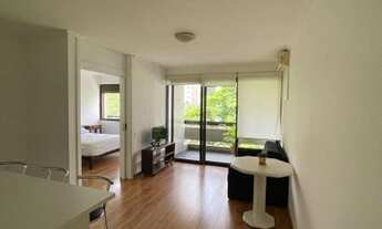 Imagem: Flat para venda possui 58 m² com 1 quarto