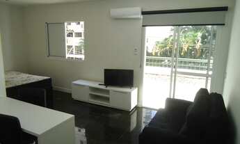 Imagem 3: Studio Mobiliado: 1 Ste, Ar-Cond.: 33m, 1 vaga, piso em granito e excel. localização