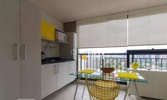 Imagem 2: Apartamento com 1 dormitório para alugar, 34 m² por R$ 3.500,00/mês - Brooklin - São Paulo