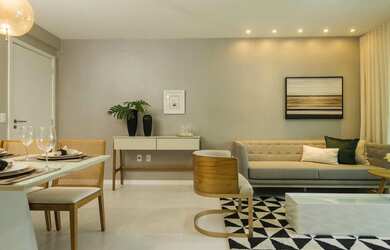 Imagem 2: Apartamento no Guararapes 90m², 3 quartos, sala de estar/jantar, cozinha, varanda 2 Vagas