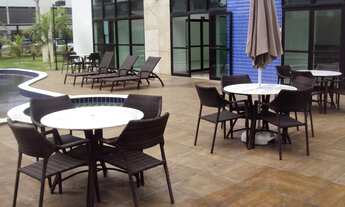 Imagem 2: Flat mobiliado para aluguel possui 32 m2 com 1 quarto em Rosarinho - Recife - PE