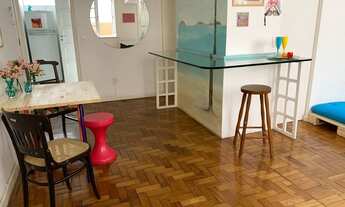 Imagem 3: Apartamento para venda possui 64m2 com 2 quartos na 3a Quadra no Leblon