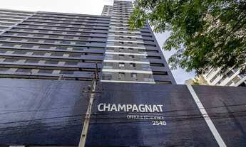 Imagem 2: Apartamento Studio semi-mobiliado com vaga de garagem coberta para locação no Champagnat