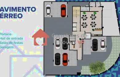 Imagem 6: Apartamento para venda tem 67 metros quadrados com 2 quartos