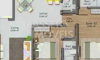 Imagem 2: FLORIANóPOLIS - Apartamento Padrão - Santo Antônio de Lisboa