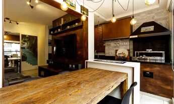 Imagem 6: Piscine Home ResortApto: - 6 o andar e vista piscina - planejados cozinha varanda banheiro