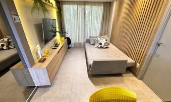 Imagem 7: VENDO 1QT 40M2 NA ORLA DE INTERMARES MOBILIADO