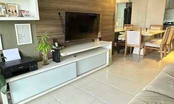 Imagem 2: 2 Suítes + Lavabo 81 m² Andar Alto Mobiliado Vaga Prédio com Lazer