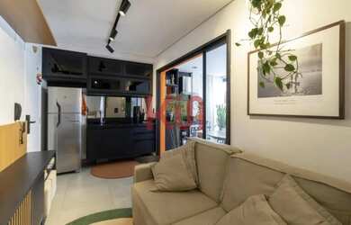 Imagem 2: Apartamento à venda em Pinheiros, São Paulo-SP: 1 quarto, 1 suíte, 2 banheiros, 1 vaga e 4