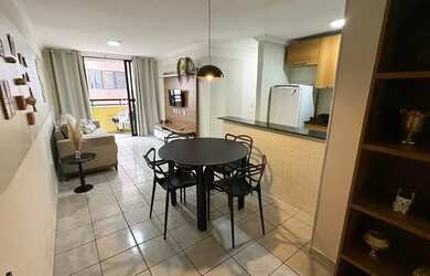 Imagem 3: Apto 2 qts, 1 vaga no Cabo Branco, vista p/ o mar, uma quadra da praia