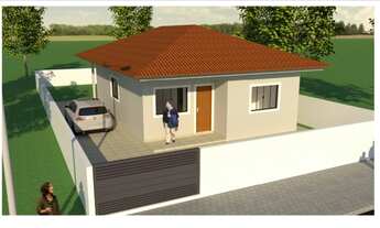 Imagem 2: Casa para venda com 77 metros quadrados com 2 quartos em Guarda do Cubatão - Palhoça - SC