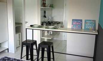 Imagem 2: Apartamento (kitnete) 1 dormitórios, portaria 24hs, lazer, espaço gourmet, salão de jogos