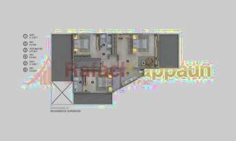 Imagem 4: 4 DORMITÓRIOS , 1 DORMITÓRIO TÉRREO E 3 SUÍTES NO PAVIMENTO SUPERIOR!