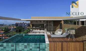 Imagem 2: Apartamento com 2 e 3 dormitórios à venda, 66 m² por R$ 416.334 - Camboinha - Cabedelo/PB