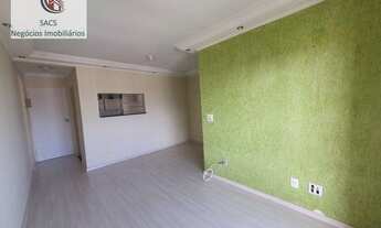 Imagem 2: Apartamento com 3 dormitórios para alugar, 60 m² por R$ 1.100,00/mês - Recanto do Sol I
