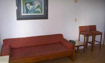 Imagem: Flat mobiliado com ar condicionado para