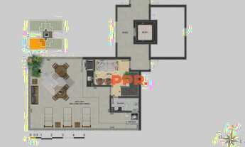 Imagem 3: Cobertura à venda, 139 m² por R$ 805.641,32 - Ana Lúcia - Sabará/MG