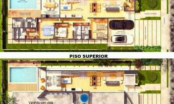 Imagem 6: Reserva do Parque, Casa com 3 suítes, Terraço Descoberto, Piscina, 360m² de Terreno, 4 Vag