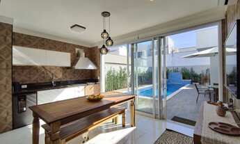 Imagem 5: Casa de condomínio térrea para venda possui 194 metros quadrados com 4 quartos