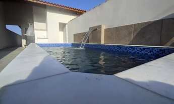 Imagem 3: Linda casa térrea dois dormitórios suíte e piscina para venda em Mongaguá