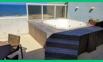 Imagem 7: EXCELENTE COBERTURA 1/4,NASCENTE,JACUZZI,VISTA P/O MAR C/ 2 VAGAS DE GARAGEM