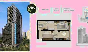 Imagem 4: Opus Gyro O2 Reserva Ybiti - Flat 1 quarto, sendo 1 suíte