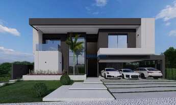 Imagem 2: Casa com 4 dormitórios à venda, 400 m² por R$ 5.300.000,00 - Condomínio Reserva do Parateh