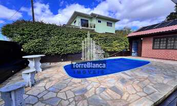 Imagem 3: Casa com piscina à venda, 4 quartos, 3 banheiros, Área gourmet com churrasqueira, Colônia