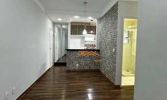 Imagem 4: Apartamento TERREO com 3 dormitórios para alugar, 60 m² por R$ 3.370/mês - Jardim Santa Ge