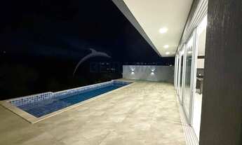 Imagem 5: Casa Nova e Sofisticada com 5 Suítes, Piscina e Elevador à Venda no Condomínio Máxximo Gar