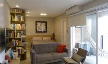 Imagem 6: Option Paraíso, flat bem localizado disponível para locação contando com 40m² e 01 dormitó