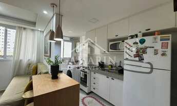 Imagem 2: Apartamento de 43m², 2 dormitórios, armário planejados, vaga de garagem